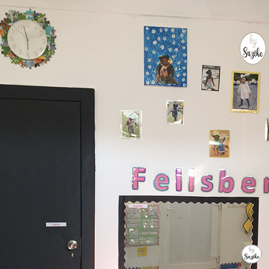child study room at home organized with desk, reading corner and storage