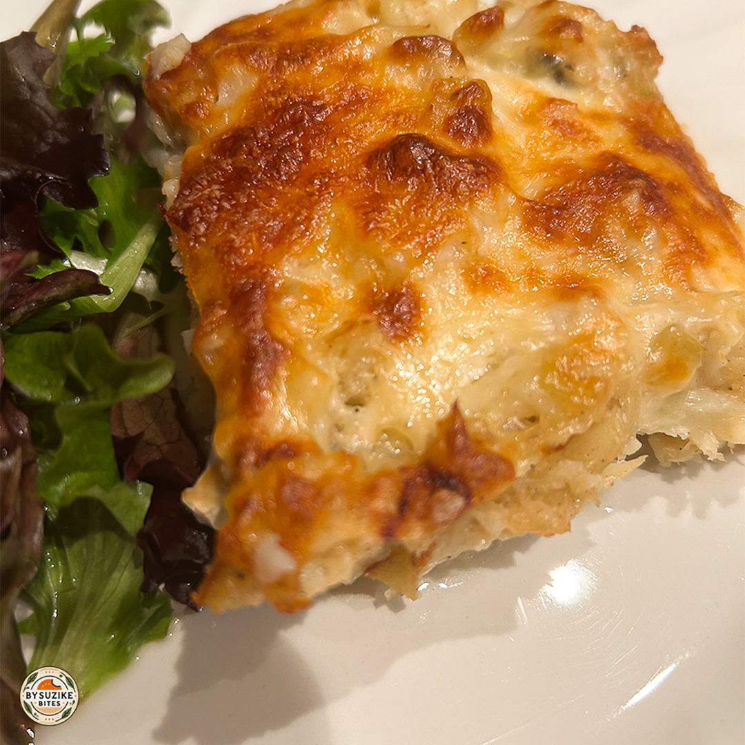 low carb bacalhau com natas