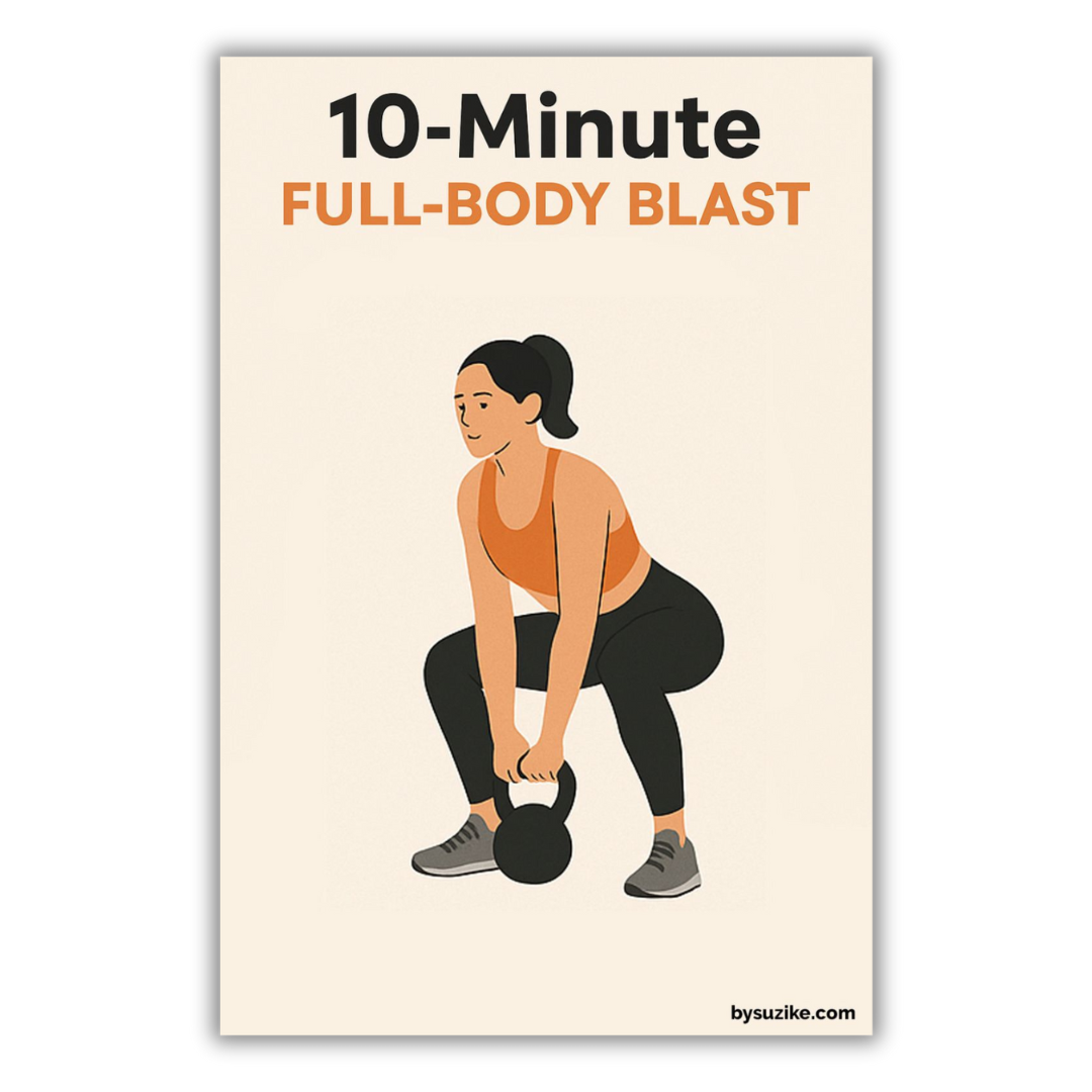 10-minute kettlebell full-body blast