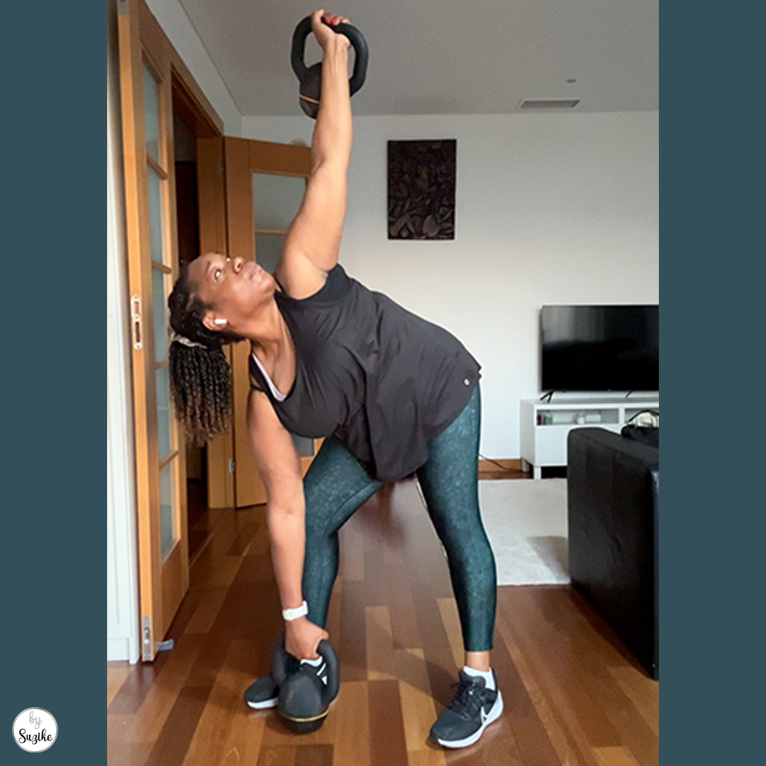 kettlebell workout for busy moms