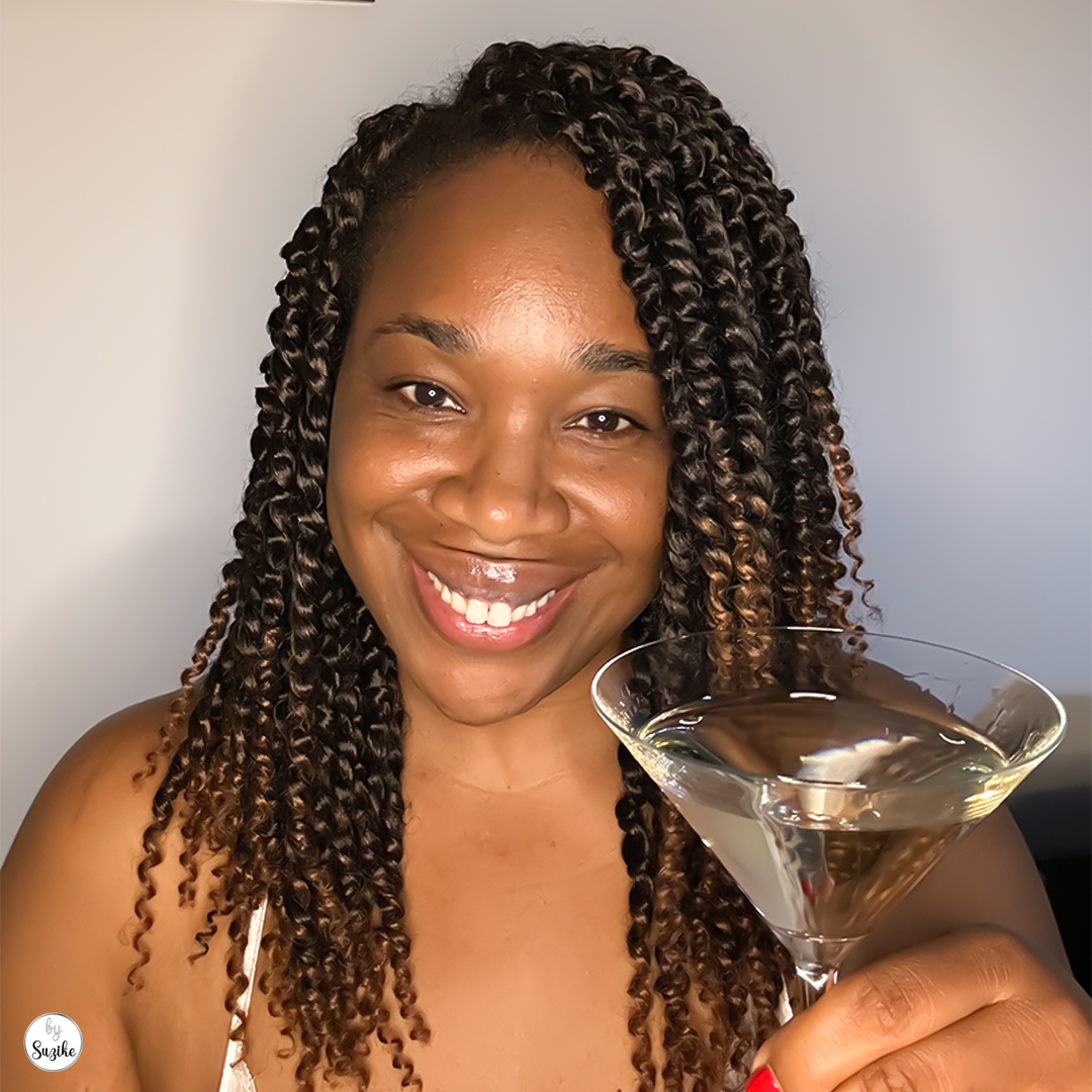Me Time | The Fantasy vs. The Man 2 A woman drinking a martini while watching Mad Max: Fury Road, reflecting on a disappointing relationship.