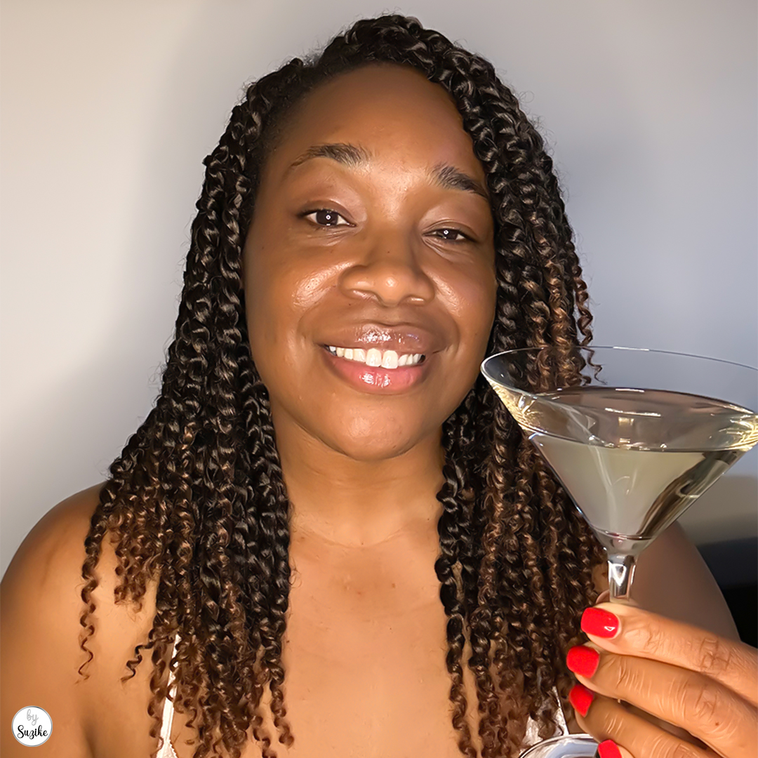 Me Time | The Fantasy vs. The Man 6 A woman drinking a martini while watching Mad Max: Fury Road, reflecting on a disappointing relationship.