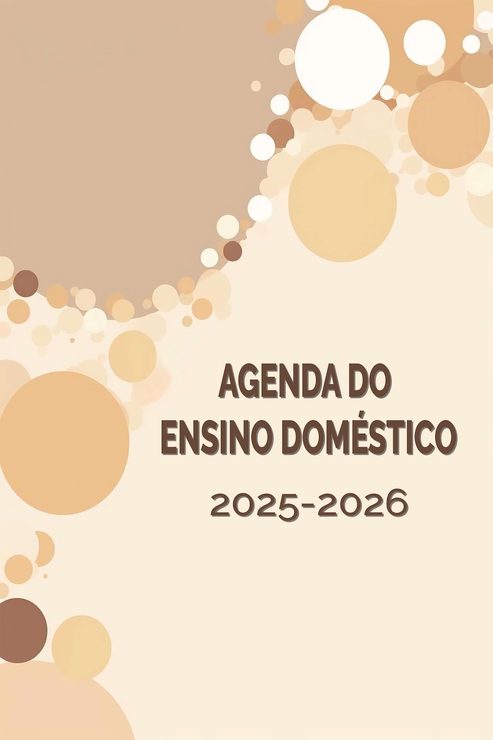 Banner with Homeschool Planner 2025-2026 available in English and Portuguese, two beige covers and a call-to-action button.
