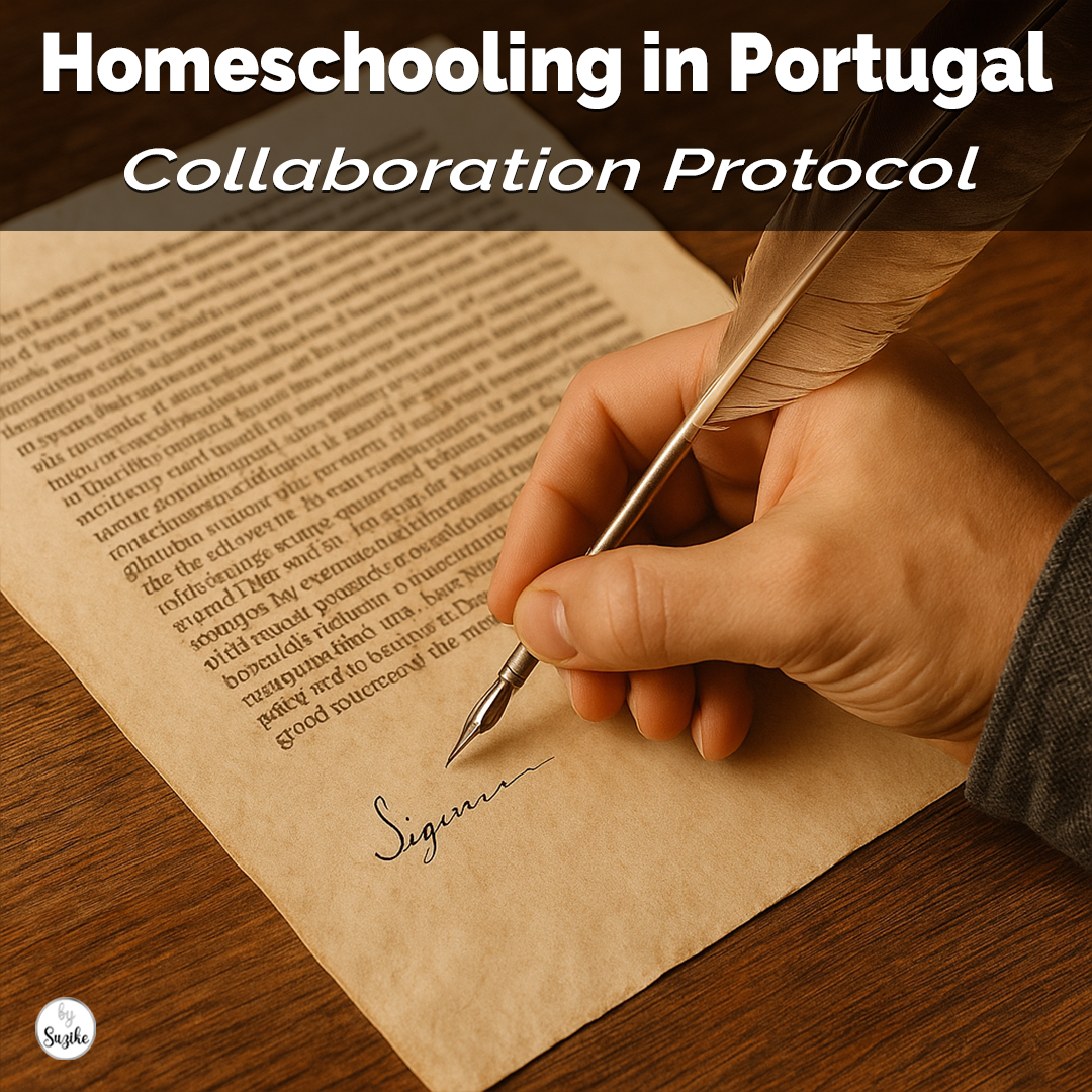Official collaboration protocol example for homeschooling in Portugal – 2025 Ministry of Education template, free download