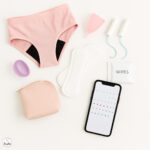 how to make your period easier – period kit essentials including pads, tampons, menstrual cup, period underwear, and tracker