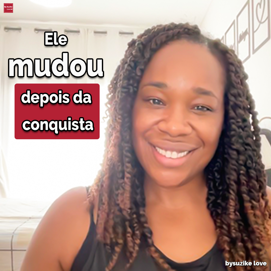 Imagem de uma mulher a sorrir, usada como thumbnail do artigo “Ele mudou depois da conquista – porque muitos homens perdem o interesse” no blog BySuzike Love.