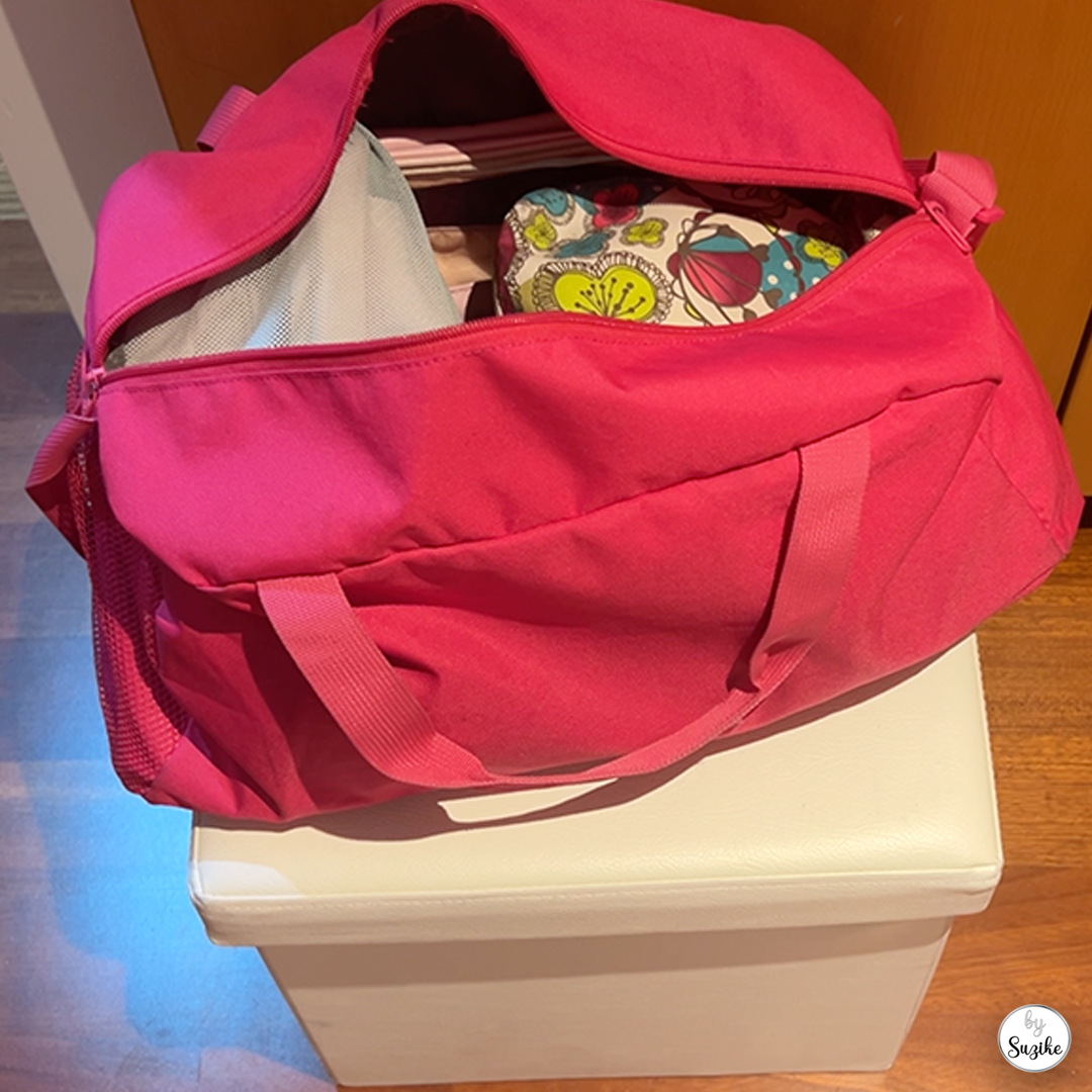 Preparing essentials the night before as part of an evening prep routine for calm mornings