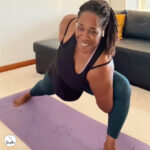 Body Balance Review hip opener stretch demonstrating mobility and lower-body flexibility work