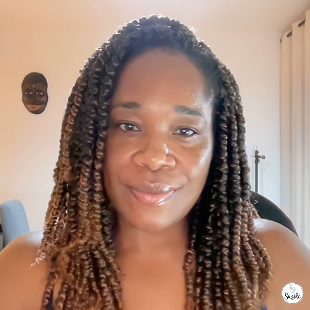 Portrait of Suzike smiling softly, used as thumbnail for the article ‘Burnout After 40: It’s Not Just Stress’.