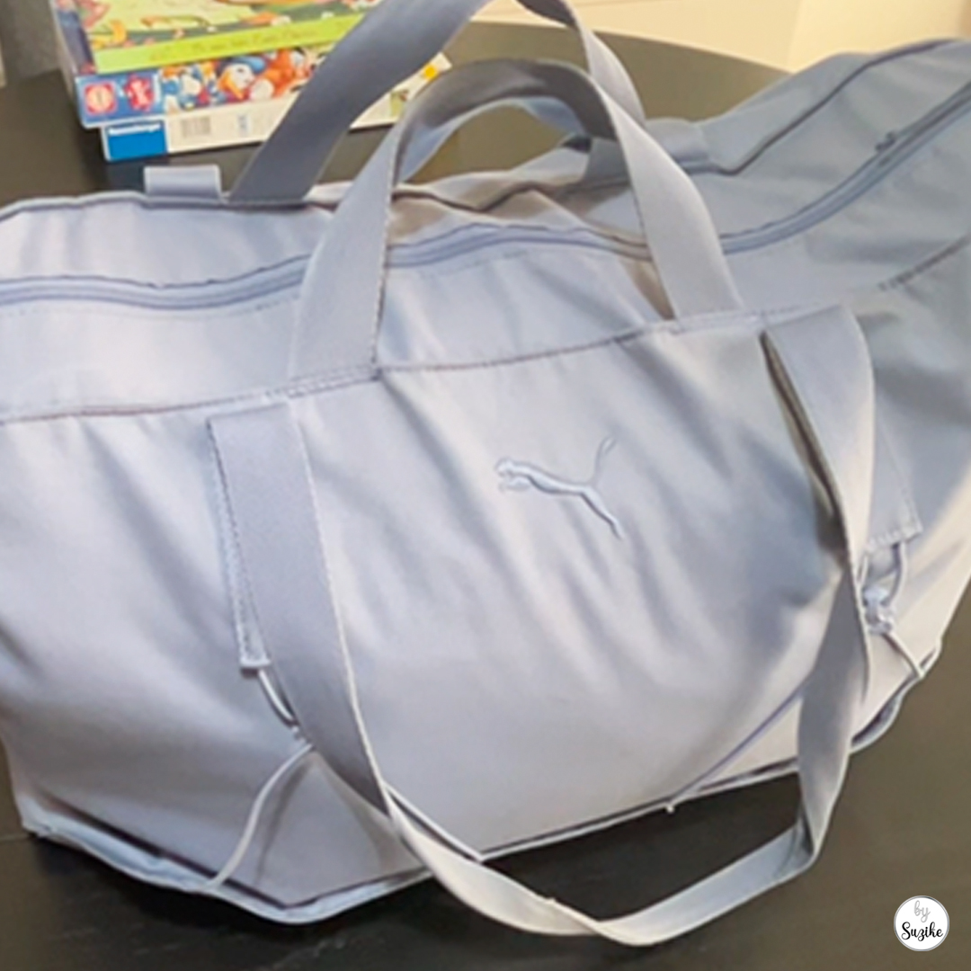 Our swim gym bag for Dream Pyramid Day 29 swimming session