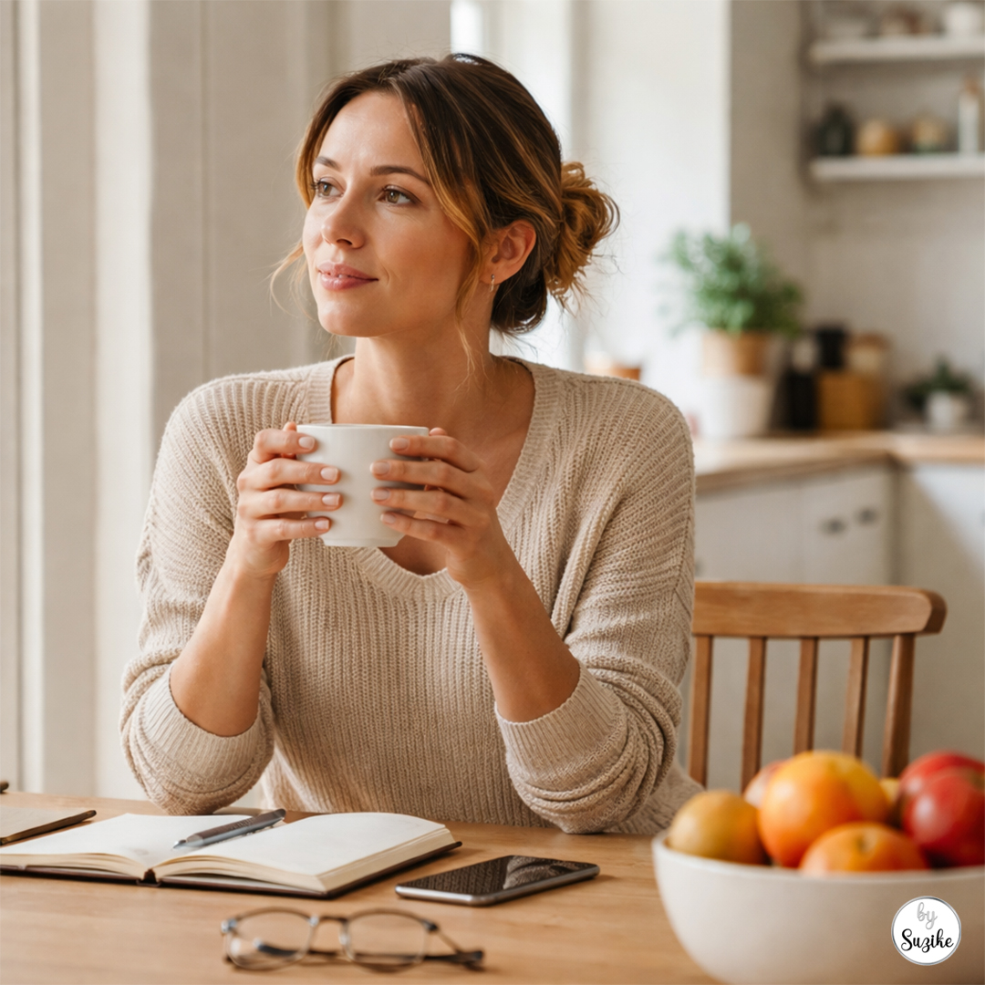 Calm everyday domestic setting illustrating everyday decisions and overthinking