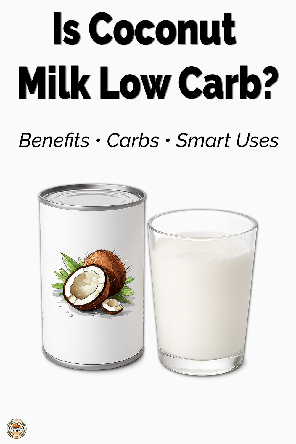 Is Coconut milk low carb uses, canned coconut milk and a bowl of coconut cream for cooking and coffee Pin
