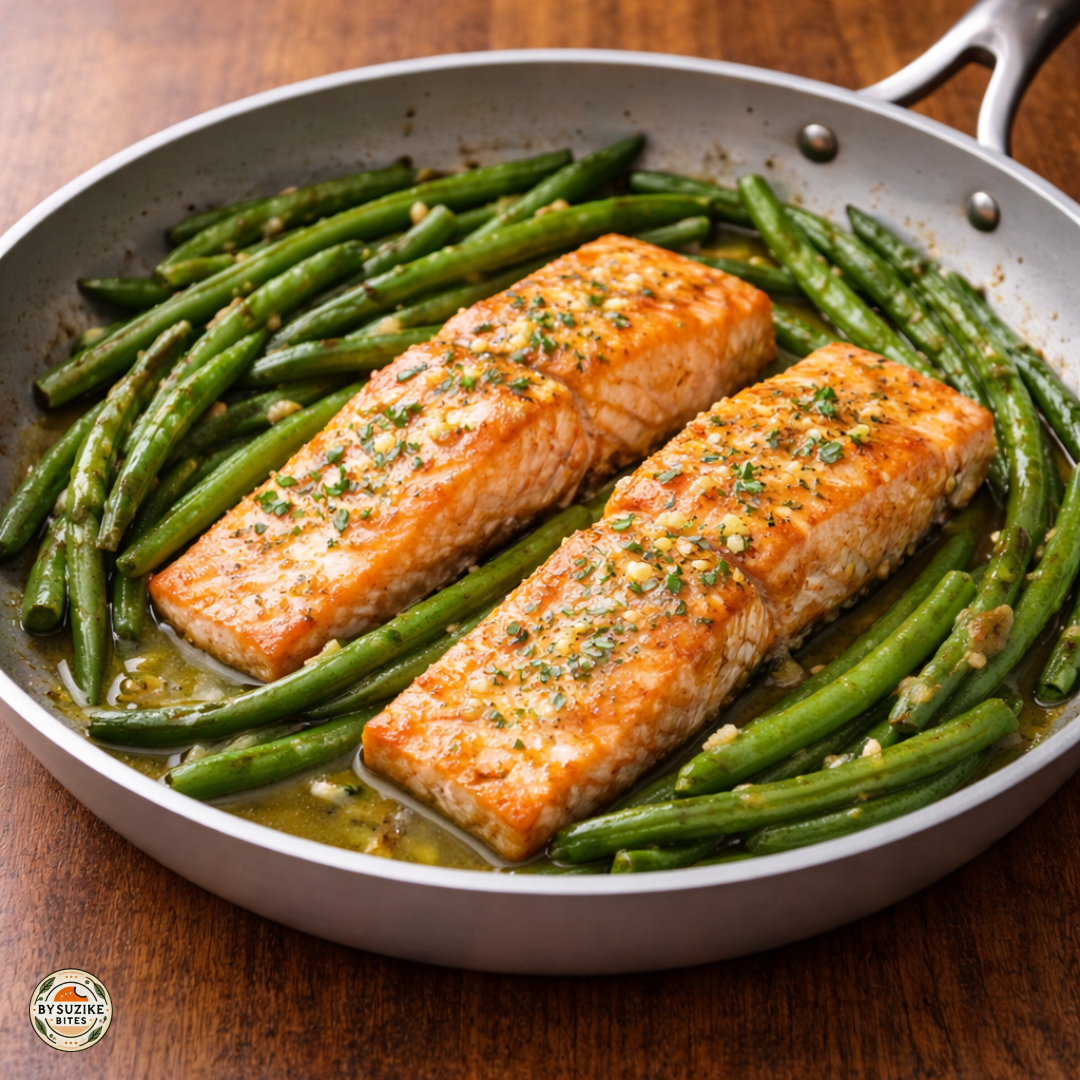 5-Ingredient Salmon with Green Beans for Weight Loss